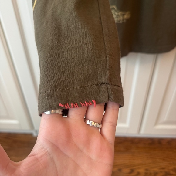 Y2K The Great China Wall long sleeve T - one of a kind - size Large - Picture 5 of 15